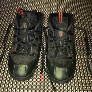 Olive/Orange/Black Nike Foamposites